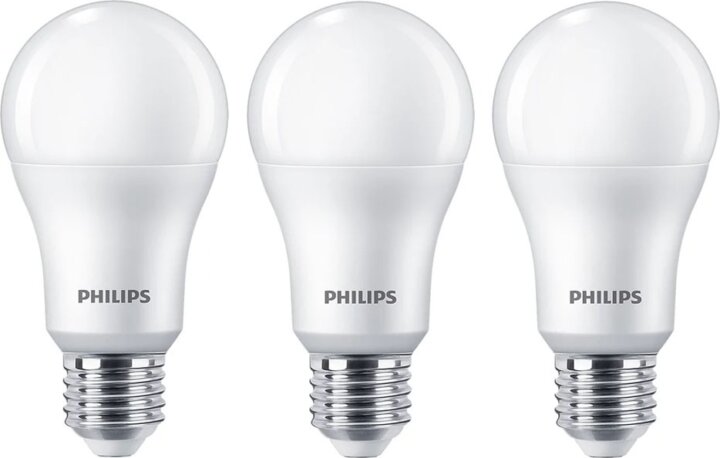 Philips LED A67 izzó 14W 1521lm 2700K E27 - Meleg fehér (3 db)