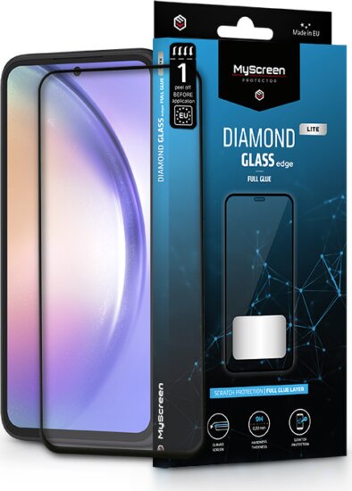 MyScreen Protector Diamond Glass Lite Edge Samsung Galaxy A54 5G Edzett üveg kijelzővédő