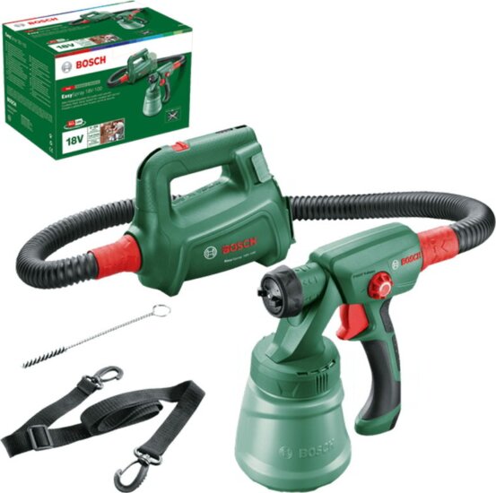 Bosch EasySpray 18V-100 Akkumulátoros festékszóró pisztoly (Akku és töltő nélkül) Bosch EasySpray 18V-100 Akkumulátoros festékszóró pisztoly (Akku és töltő nélkül)