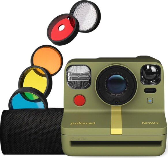 Polaroid Now+ Gen 2 i-Type instant fényképezőgép 5 szűrővel - Zöld
