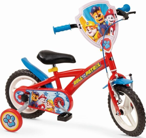 Toimsa Mancs Őrjárat kerékpár - Piros (12-es méret) Toimsa Mancs Őrjárat kerékpár - Piros (12-es méret)