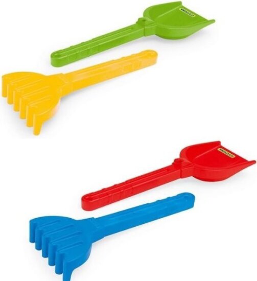 Wader: homokozó lapát és gereblye szett - Többféle