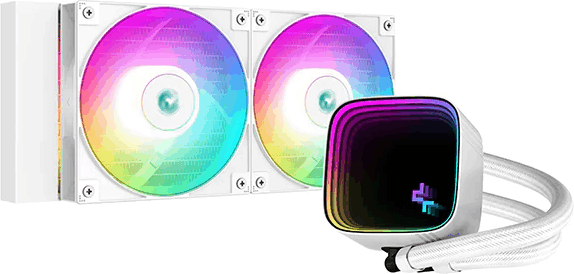 DeepCool LS520 SE WH 240 ARGB CPU Vízhűtés DeepCool LS520 SE WH 240 ARGB CPU Vízhűtés