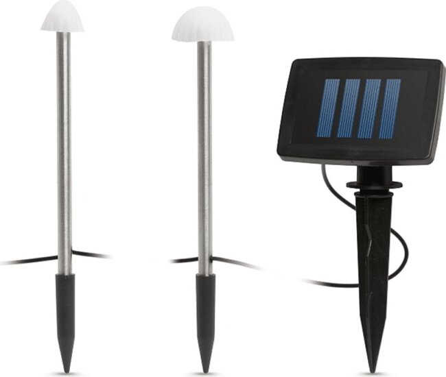 Garden of Eden 11243 Kültéri szolár lámpa - 12 db mini gomba