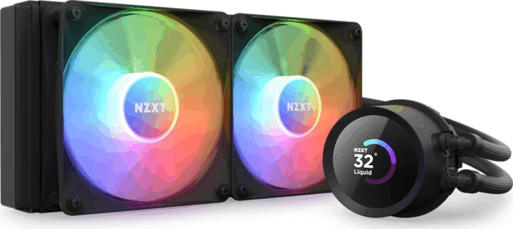 NZXT Kraken 240 RGB CPU Vízhűtés - Fekete