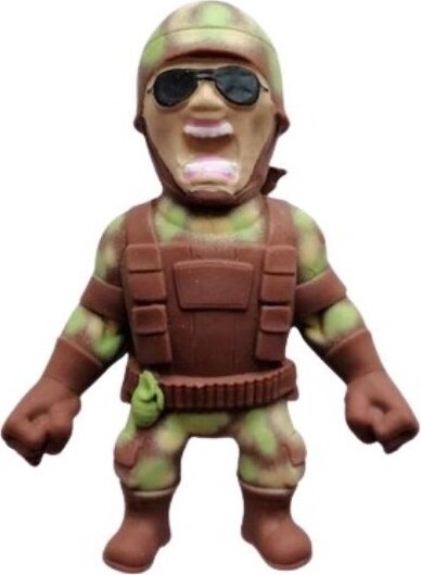 Monster Flex Nyújtható szörnyfigura 4. széria - Tengerészgyalogos