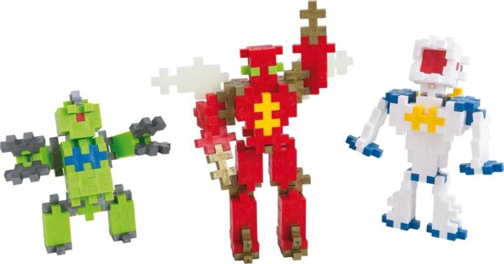 Plus-Plus Robot figurák 170 darabos építő készlet