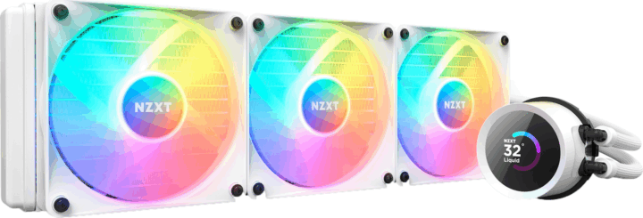 NZXT Kraken 360 RGB CPU Vízhűtés - Fehér