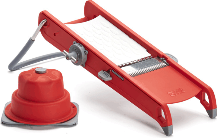 De Buyer Swing Plus Mandoline Zöldségszeletelő - Piros