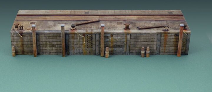 Italeri Kikötő elem műanyag makett (1:35)