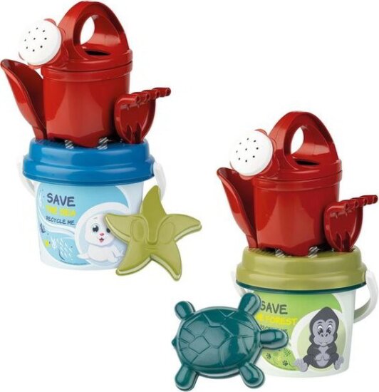 Androni: Állat mintás homokozó szett többfajta (6 darabos)