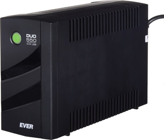 EVER DUO 550 PL AVR USB 550VA / 330W Vonalinteraktív UPS EVER DUO 550 PL AVR USB 550VA / 330W Vonalinteraktív UPS