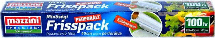Mazzini Premium Perforált Frissentartó fólia 29 cm x 100m