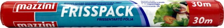 Mazzini Premium Frissentartó fólia 29cm x 30m