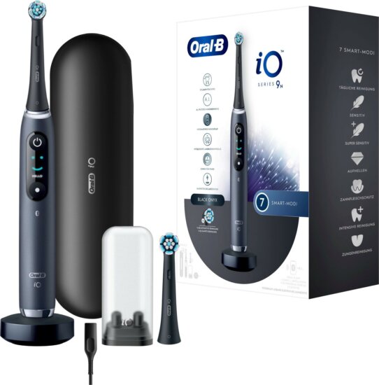 Oral-B iO Series 9N Magnetikus Elektromos fogkefe - Black Onyx Oral-B iO Series 9N Magnetikus Elektromos fogkefe - Black Onyx