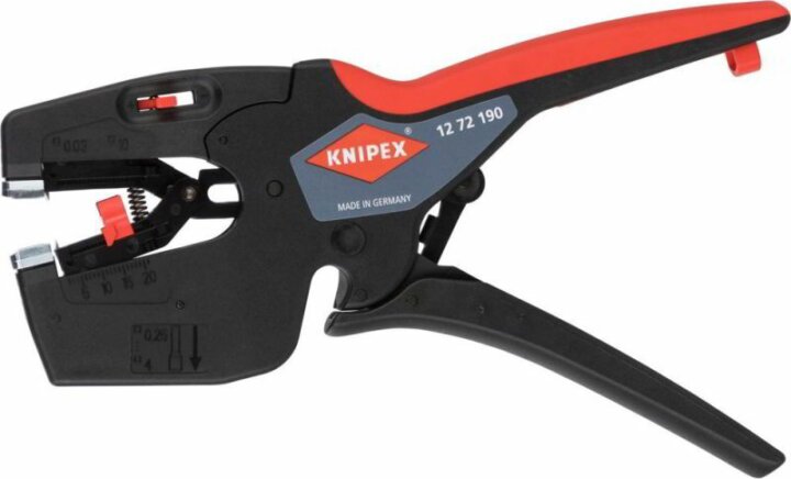 KNIPEX 12 72 190 NexStrip Elektromos Krimpelő Fogó KNIPEX 12 72 190 NexStrip Elektromos Krimpelő Fogó