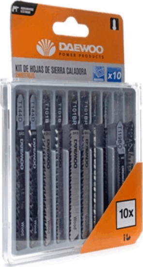 Daewoo DWKIT10JS Szúrófűrész vágólap (10 db / csomag)