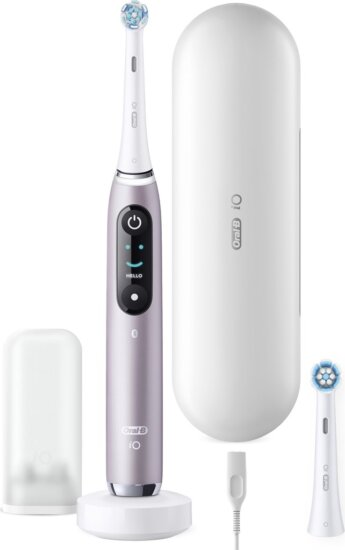 Oral-B iO Series 9N Okos Magnetikus Elektromos fogkefe - Rózsaszín Oral-B iO Series 9N Okos Magnetikus Elektromos fogkefe - Rózsaszín