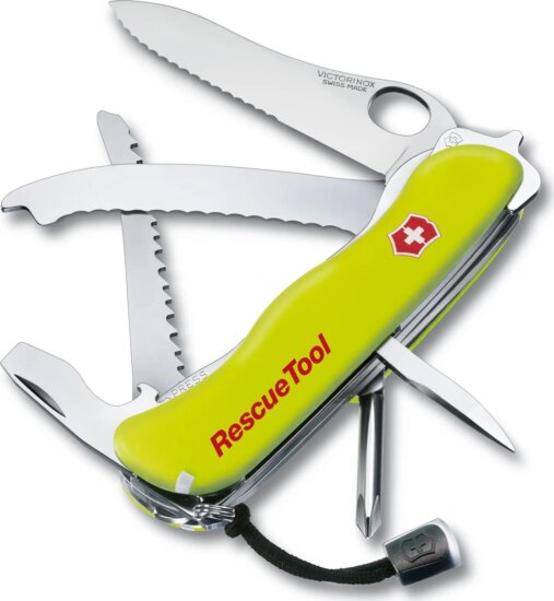 Victorinox RESCUE TOOL zsebkés Svájci bicska - Sárga Victorinox RESCUE TOOL zsebkés Svájci bicska - Sárga