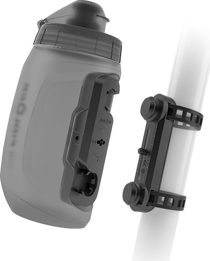 Fidlock Twist 450ml Kulacs és tartó - Átlátszó