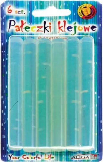 Aliga FDA2774 11mm Áttetsző Ragasztórúd (6db/csomag)