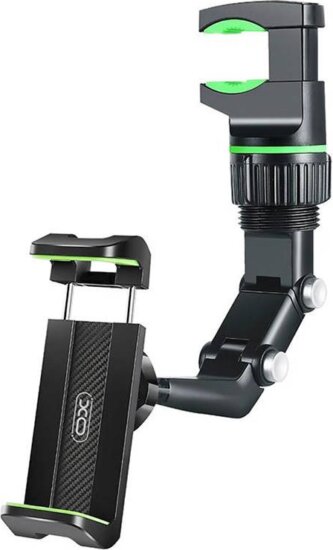XO C107 Univerzális mobiltelefon autós tartó - Fekete