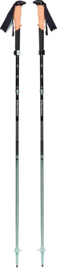 Black Diamond Pursuit FLZ Túrabot - Fekete/Zöld (125-140cm)
