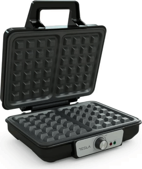 Tesla WM200BX Gofrisütő- Fekete/Inox