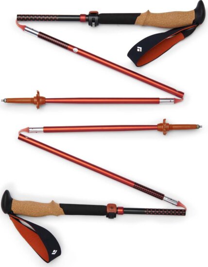 Black Diamond Pursuit FLZ Túrabot - Fekete/Piros Black Diamond Pursuit FLZ Túrabot - Fekete/Piros