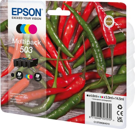 Epson 503 Eredeti Tintapatron Multipack