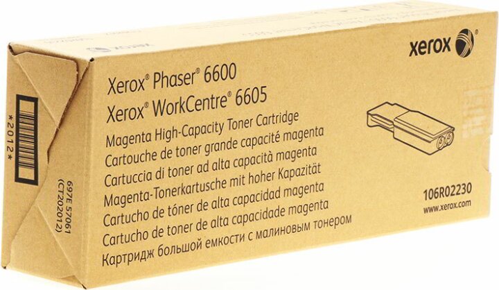Xerox 106R02230 Eredeti Nagy kapacitású Toner Magenta - Phaser 6600 / WorkCentre 6605