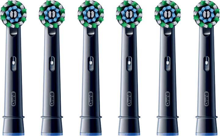 Oral-B ProCrossAction CleanMaximizer Elektromos fogkefe Pótfej - Fekete (6db)