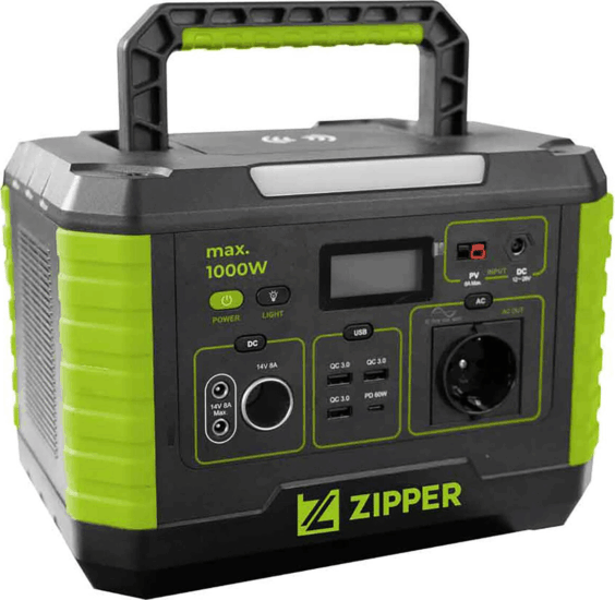 Zipper ZI-PS1000 Lithium Powerstation 999Wh