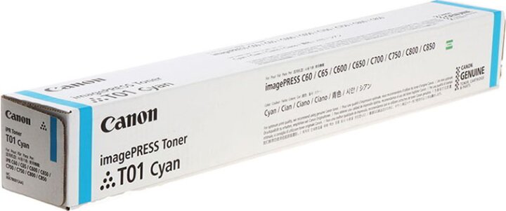 Canon T01 Eredeti Toner Cián
