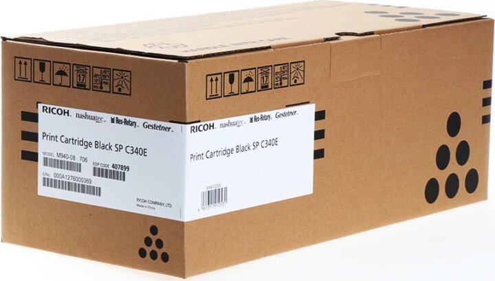 Ricoh Aficio SP C340E Eredeti Toner Fekete (407899) Ricoh Aficio SP C340E Eredeti Toner Fekete (407899)