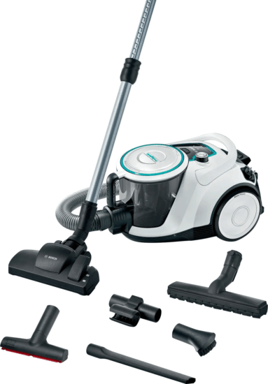 Bosch Serie 6 BGC41XHYG Porzsák nélküli porszívó - Fehér