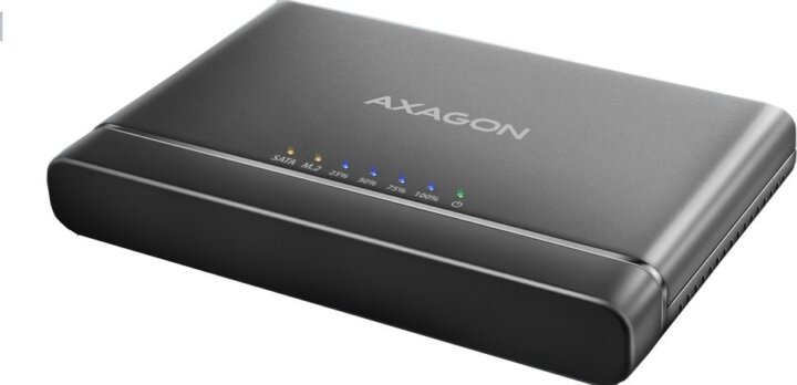 Axagon ADSA-CC 2.5" / 3.5" USB 3.2 Külső HDD/SSD Ház - Fekete Axagon ADSA-CC 2.5" / 3.5" USB 3.2 Külső HDD/SSD Ház - Fekete