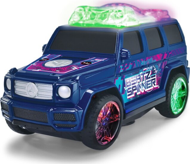 Dickie Mercedes G Class Beatz Spinner autó - Kék Dickie Mercedes G Class Beatz Spinner autó - Kék