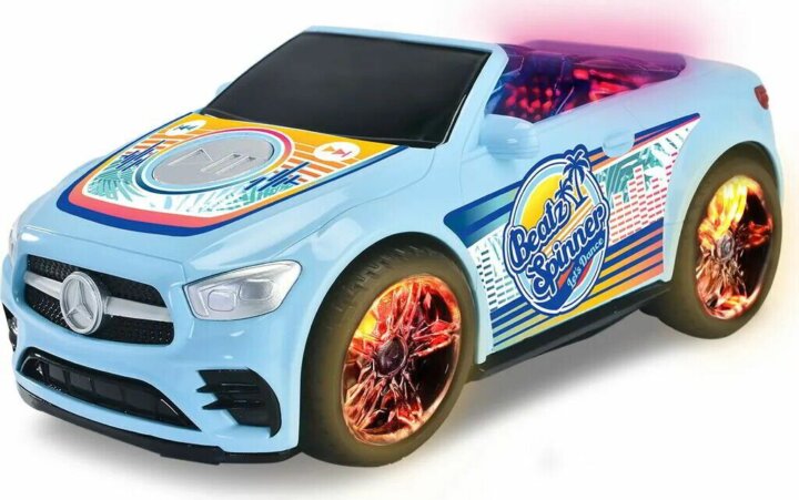 Dickie Mercedes E Class Beatz Spinner autó - Világoskék