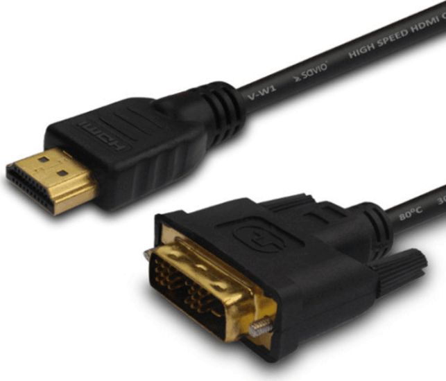 Savio CL-10 HDMI 1.4 - DVI Kábel 1,5m