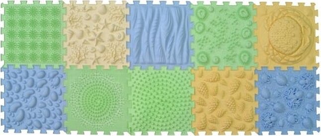 Ortho Puzzle: Ortopédiai masszázs szőnyeg szett (10 db) Ortho Puzzle: Ortopédiai masszázs szőnyeg szett (10 db)