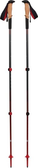 Black Diamond Pursuit Shock Túrabot - Szürke/Piros (100-140cm) Black Diamond Pursuit Shock Túrabot - Szürke/Piros (100-140cm)