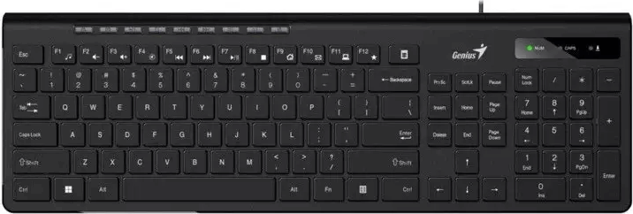 Genius SlimStar 230 II Vezetékes Billentyűzet - Magyar