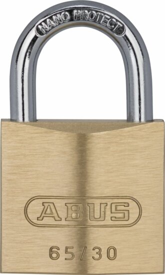 ABUS Messing 65/30 SL 4 biztonsági lakat ABUS Messing 65/30 SL 4 biztonsági lakat