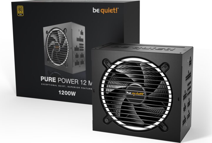 Be Quiet! 1200W Pure Power 12 M 80+ Gold Tápegység