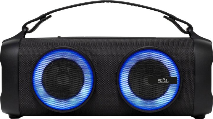 SAL BT 3000 Hordozható Bluetooth Hangszóró - Fekete SAL BT 3000 Hordozható Bluetooth Hangszóró - Fekete