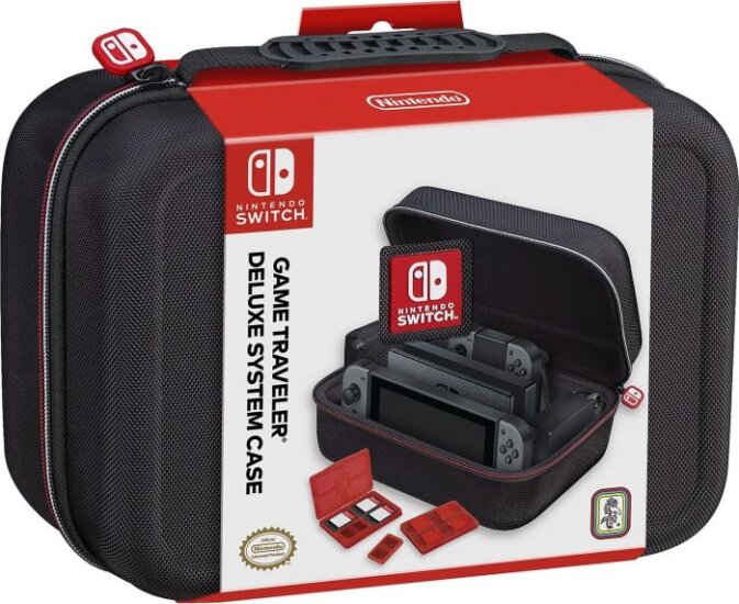 Nacon Nintendo Switch Extra nagy utazótáska - Fekete Nacon Nintendo Switch Extra nagy utazótáska - Fekete