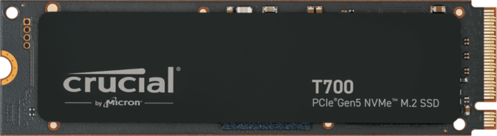 Crucial 4TB T700 PCIe Gen5 NVMe M.2 SSD Crucial 4TB T700 PCIe Gen5 NVMe M.2 SSD