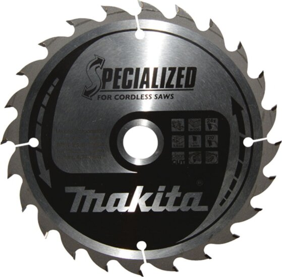 Makita B-32904 Fa Körfűrészlap Ø 165mm 24 fog