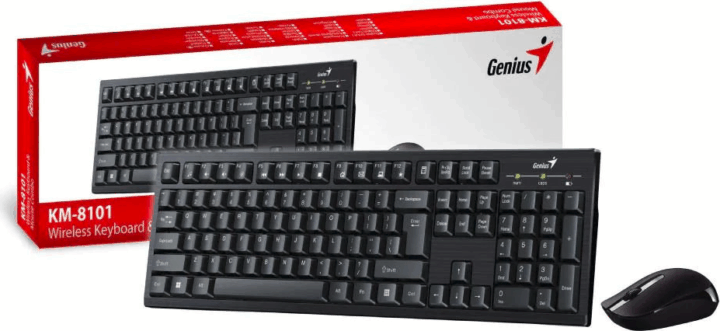 Genius KM-8101 Wireless Billentyűzet + Egér - Magyar